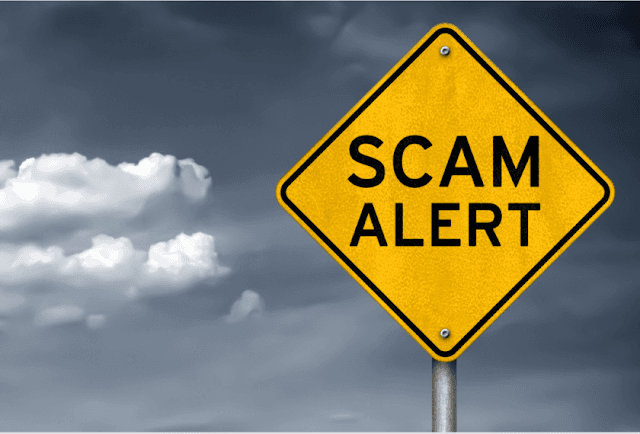 Scam Alert ahead Scam Alert ahead