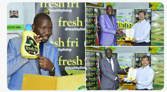 Fresh Fri becomes the First Edible Oil Brand to Get a Nod from Kenya Nutritionist and Dieticians Institute. Fresh Fri becomes the First Edible Oil Brand to Get a Nod from Kenya Nutritionist and Dieticians Institute.