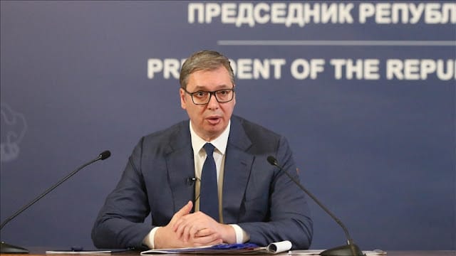 Serbian President Alexander Vucic