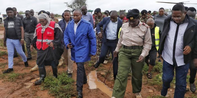 Interior Cabinet Secretary, Kithure Kindiki in Shakahola Interior Cabinet Secretary, Kithure Kindiki in Shakahola