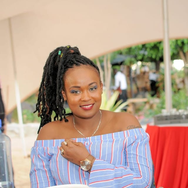 DJ Brownskin Fullu's wife Sharon Njeri photo