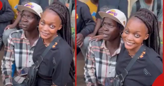 A woman appeared in D Star's viral Hozambe freestyle. A woman appeared in D Star's viral Hozambe freestyle.