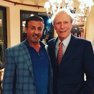 Slyvester Stallone with his friend planning to do a movie. PHOTO | Stallones FB Slyvester Stallone with his friend planning to do a movie. PHOTO | Stallones FB