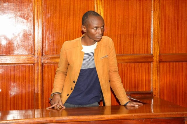 Stephen Mokogi Nyarenchi has been Released on a cash bail of Sh 2,000