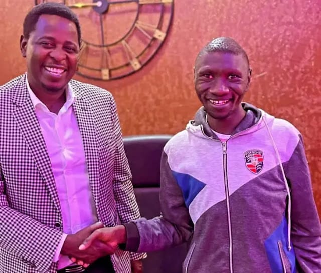 Multimillionaire Gor Semalango helps Stivo Simple Boy with food over MIB mismanagement