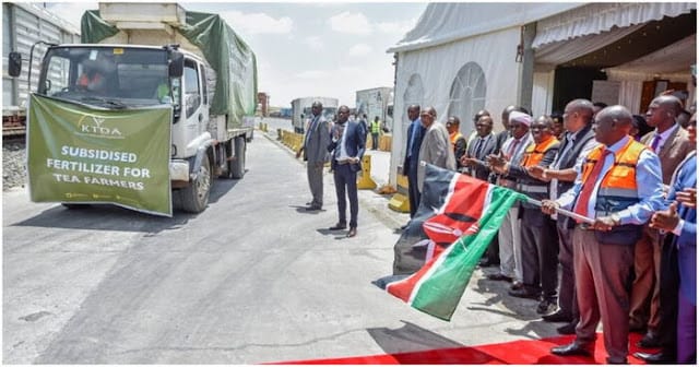 Subsidised fertiliser by GoK Subsidised fertiliser by GoK