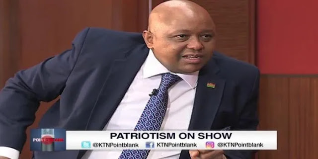 Tony Gachoka point blank suspended. Tony Gachoka point blank suspended.