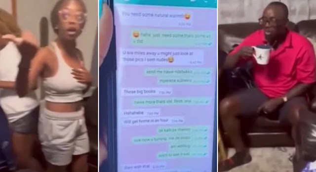 [VIDEO] Daughters blast their father for cheating on their mother Video breaks the web