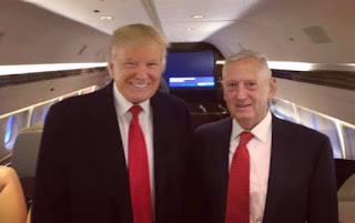 Trump with General James going to a North Carolina Rally after meeting Japan Billionaire Masayoshi son. PHOTO | Courtesy Japan Billionaire pledges Billions to the US people.