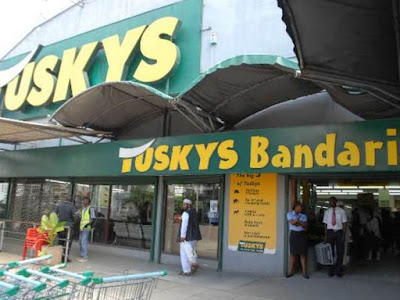Tuskys bandari branch in Mombasa. Tuskys bandari branch in Mombasa. PHOTO | BMS