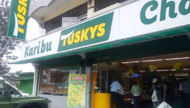 Tuskys supermarket in Kenya