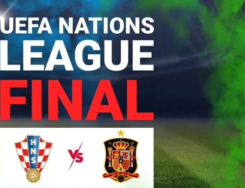 UEFA Nations League final between Croatia and Spain UEFA Nations League final between Croatia and Spain
