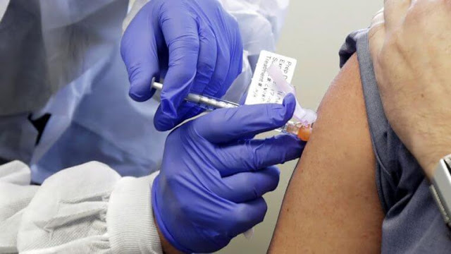 COVID-19 vaccine trial in the UK. PHOTO | Reuters