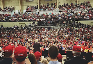 Donald Trump on Twitter busy thanking supporters. PHOTO courtesy of TWITTER. Who is now the president of U.S(America)? Tomorrow will have the answer.