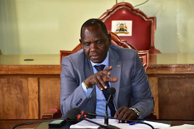 Governor Jonathan Bii. Governor Jonathan Bii photo