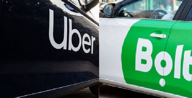 Bolt and Uber out Bolt and Uber out