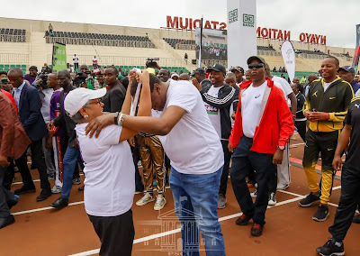 (PHOTOS) Uhuru and Ruto applauds women governance during women’s day celebrations at beyond zero