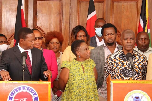 Vocal anti-BBI Governor Kivutha Kibwana dumps Linda Katiba after meeting Raila Odinga at Capitol hill