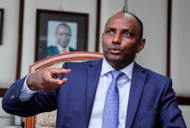 Ex-Treasury Cabinet Secretary Ukur Yatani Ex-Treasury Cabinet Secretary Ukur Yatani