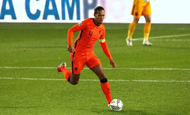 Vigil Van Dijk of Netherlands. KBC Worldcup match today KBC world cup match today, Senegal plays the Netherlands