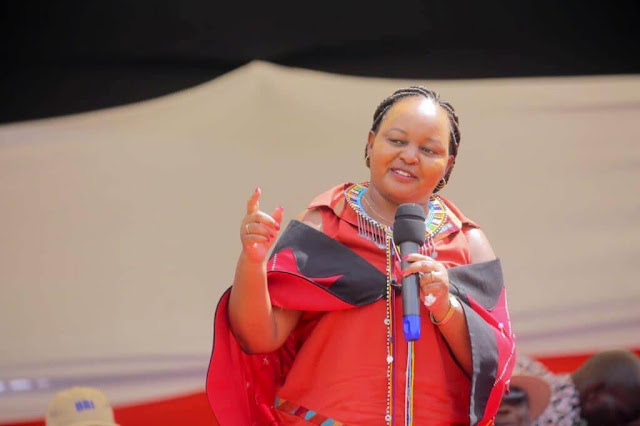 Kirinyaga Governor Mrs Ann Kamotho Waiguru in BBI rally, Narok. PHOTO | BMS Kirinyaga Governor Mrs Ann Kamotho Waiguru in BBI rally, Narok. PHOTO | BMS