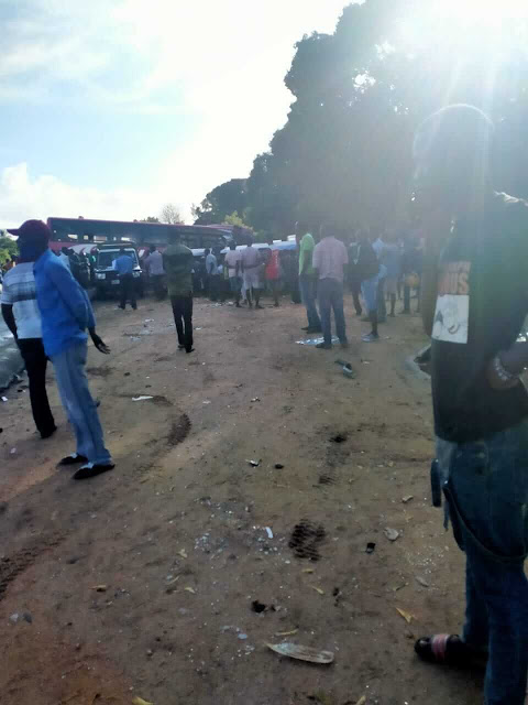 [PHOTOS] Muhsin bus collides with Sabaki T shuttle at Gede, Malindi killing over 10 people instantly