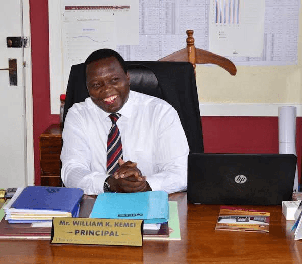 Principal William Kemei photo