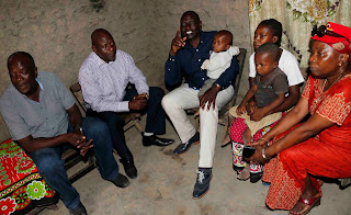 Deputy president at Mkapuni in Kilifi county inspecting rural electrification program. PHOTO | Courtesy PSCU #Jubilee 1001 Reasons why you MUST not Vote for Jubilee or any Jubilee candidate in the Coast region.
