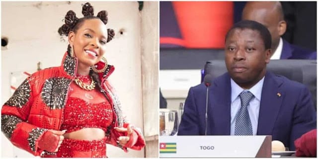 ‘Johnny’ Singer Yemi Alade confirms being pregnant with Togo’s president Faure Essozimna Gnassingbé Eyadéma