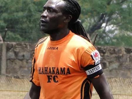 Harambee Stars captain Zablon Amanaka photo