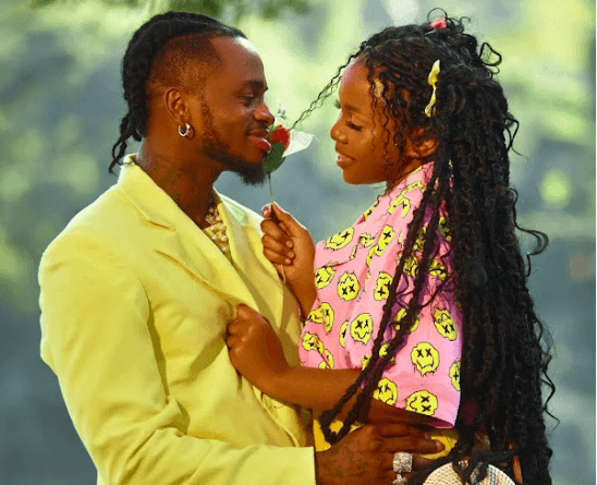 Zuhura Othman, Zuch with Diamond Platnumz. Zuhura Othman, Zuch with Diamond Platnumz.