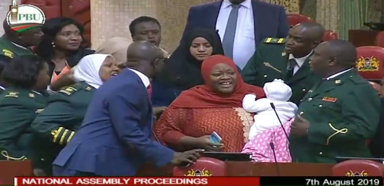 Kwale Women Rep Zulekha Hassan Kicked out of Parliament. PHOTO | BANA Kwale Women Rep Zulekha Hassan Kicked out of Parliament. PHOTO | BANA