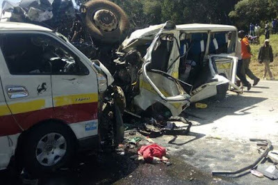 Wreckage of Modern Coast bus that was involved in the crash a the Sachangwan blackspot. The bus was headed to Kampala from Nairobi. PHOTO | MAGDALENE WANJA | NMG Wreckage of Modern Coast bus that was involved in the crash a the Sachangwan blackspot. The bus was headed to Kampala from Nairobi. PHOTO | MAGDALENE WANJA | NMG
