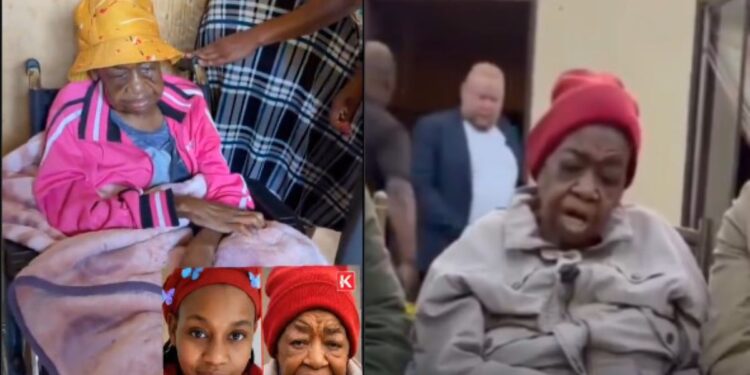 Agness woman aging at