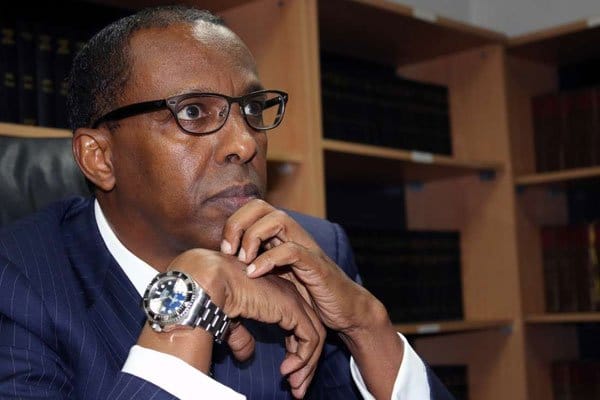 Tweet: Ex-CJ David Maraga sues Ahmednassir Abdullahi (Grand Mulla) for defamation over a graft case
