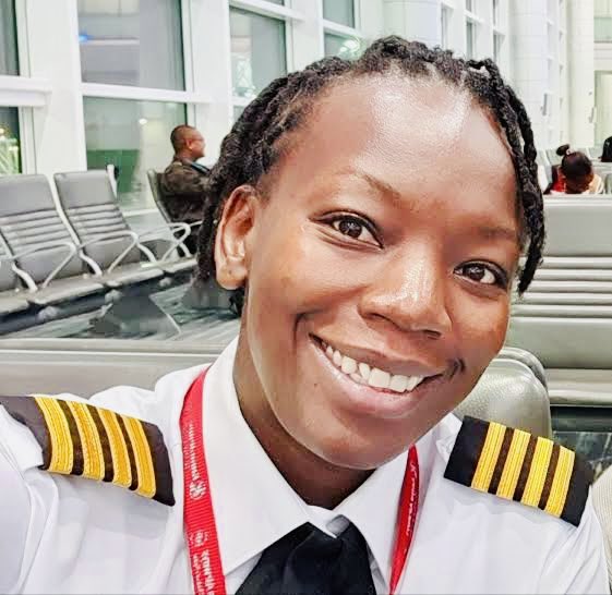 KQ Pilot Captain Ann Mokua photo
