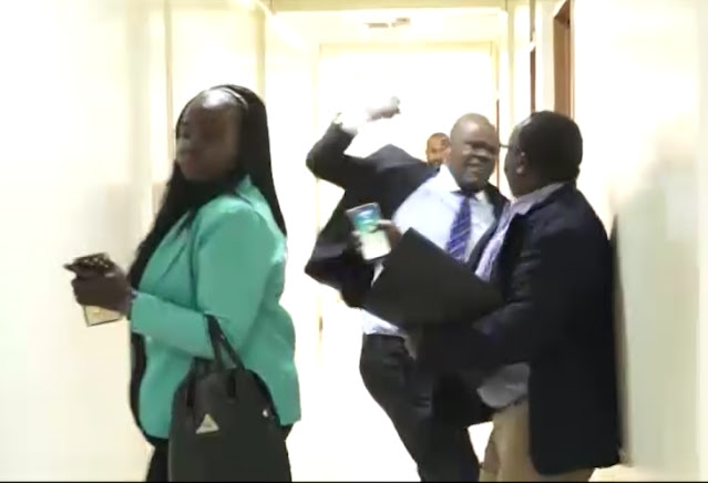 lawyer Robert Asembo beats husband to his client over child support