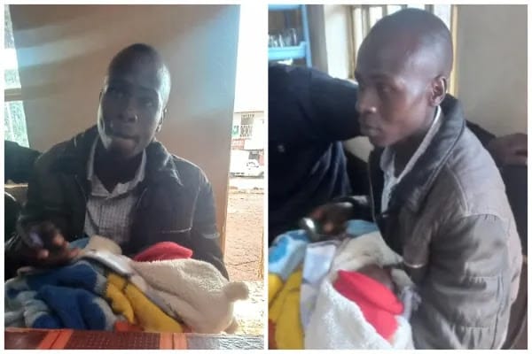 High cost of living! Woman abandons her one-month-old baby with her lover at a hotel in Kapsabet