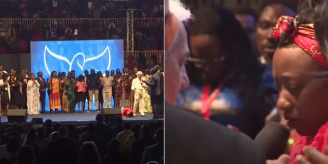 Charlene Ruto at Benny Hinn crusade She needs a good husband! Charlene Ruto fell on Pastor Benny Hinn’s crusade at Nyayo Stadium