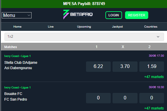 BetAfriq kenya owners, betting bonus and MPESA paybill BetAfriq Kenya, owned by Pesa Bets Ltd. MPESA Paybill number, jackpot, and lucrative multi-bet bonuses
