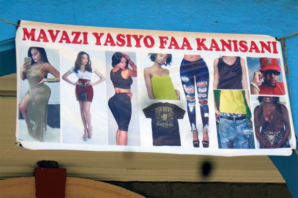 No dresses with slits, rugged jeans, miniskirts, sagged trousers -Nairobi church ban