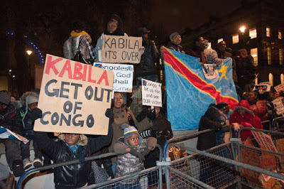 Congo protest in Kinshasa. PHOTO | FILE