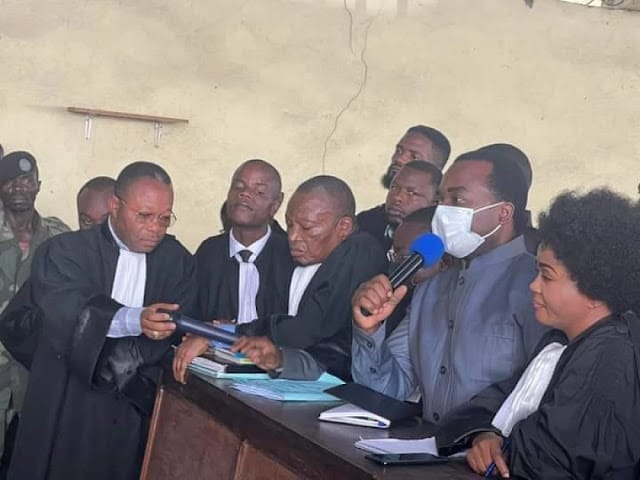 Christian Church for All Nations pastor named Jean Omari arrived in the eastern city of Goma court over abduction Christian Church for All Nations pastor named Jean Omari arrived in the eastern city of Goma court over abduction