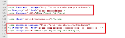  Fixing “data-vocabulary.org schema deprecated” Error in blogger. 