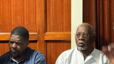 De job Obwaka in court