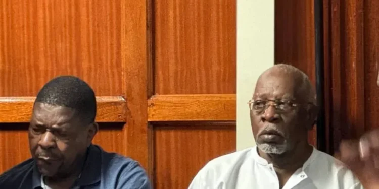 De job Obwaka in court