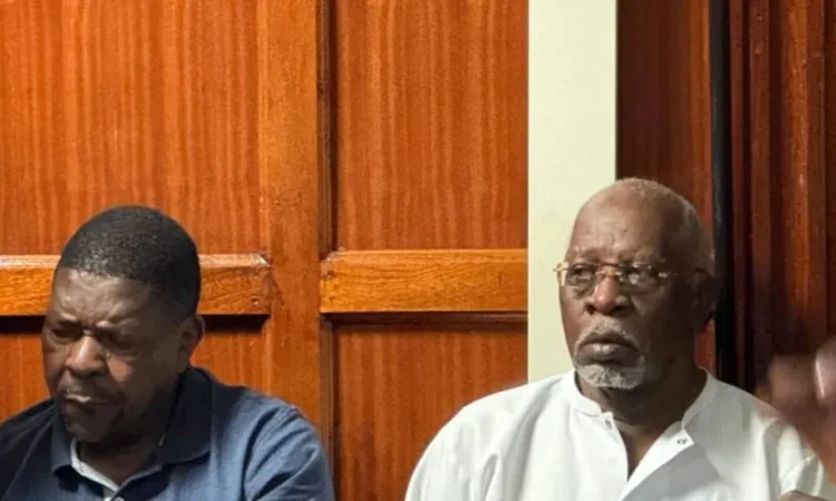 De job Obwaka in court