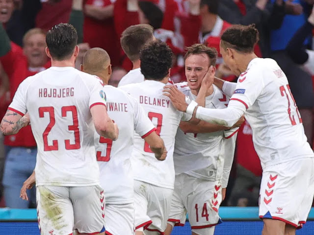 Denmark Team at Euro 2020 photo