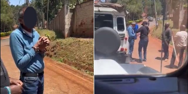 Why Lavington old man was arrested by DCI as people fenced his property revealed