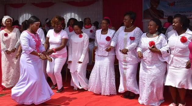 Team embrace in a past event in Kisumu. PHOTO | CAPITAL FM Team embrace in a past event in Kisumu. PHOTO | CAPITAL FM